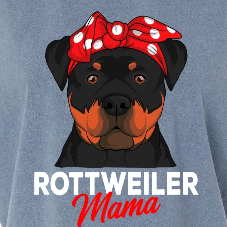 Rottweiler Mama Rottie Dog Mom Funny Mothers Day Gift Garment-Dyed Women's Muscle Tee