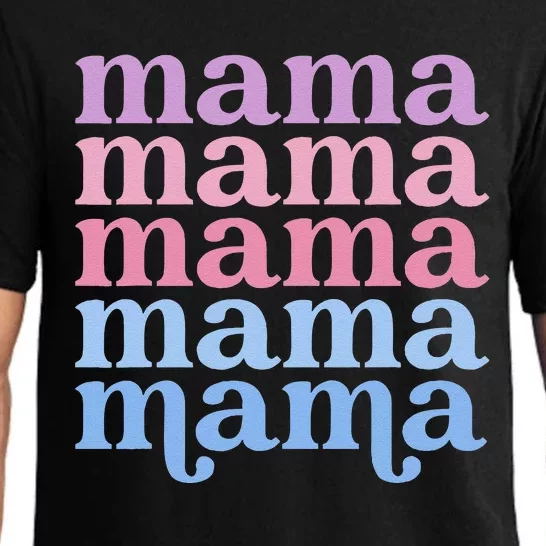 Retro Mama Retro Mom Mommy For Mothers Day Pajama Set