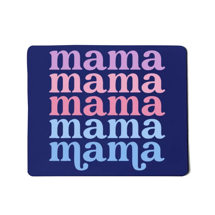 Retro Mama Retro Mom Mommy For Mothers Day Mousepad