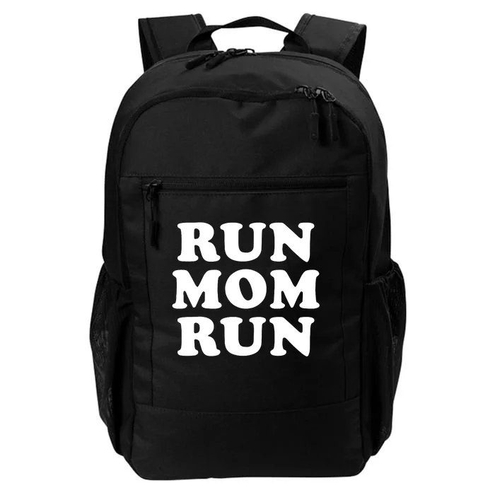 Run Mom Run Marathon Running Spectator Daily Commute Backpack