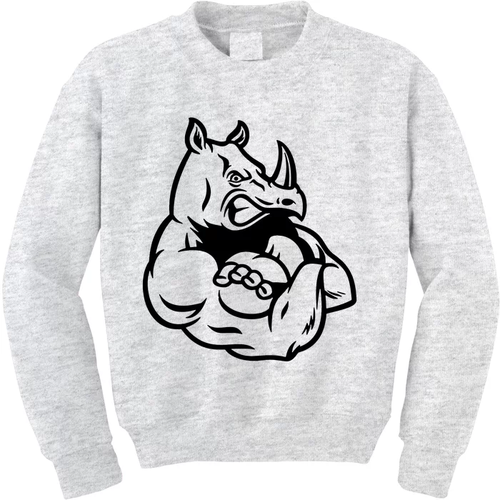 Rhino Muscles Kids Sweatshirt