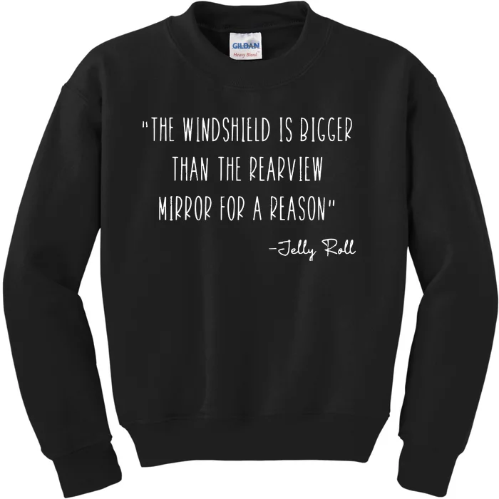 Rearview Mirror Kids Sweatshirt