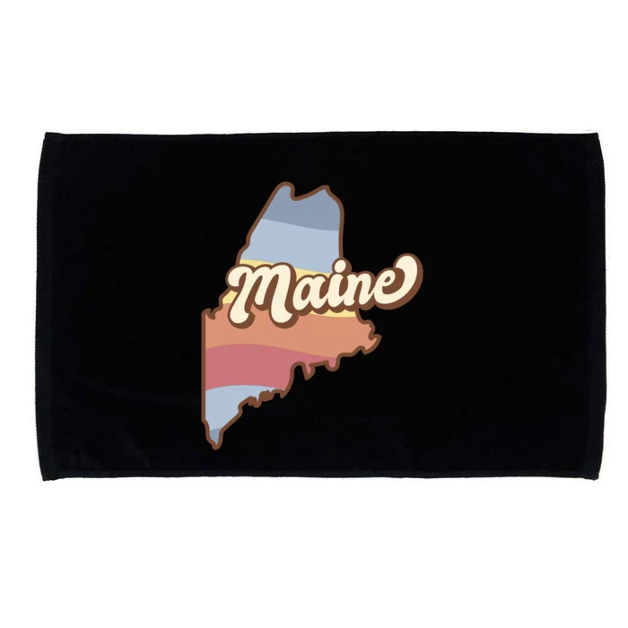 Retro Maine Microfiber Hand Towel