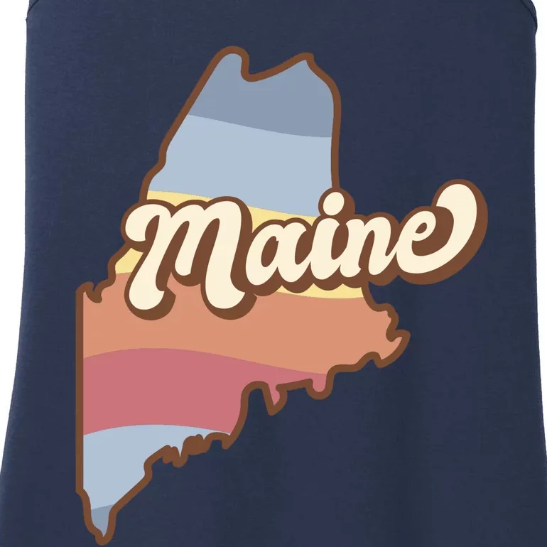 Retro Maine Ladies Essential Tank