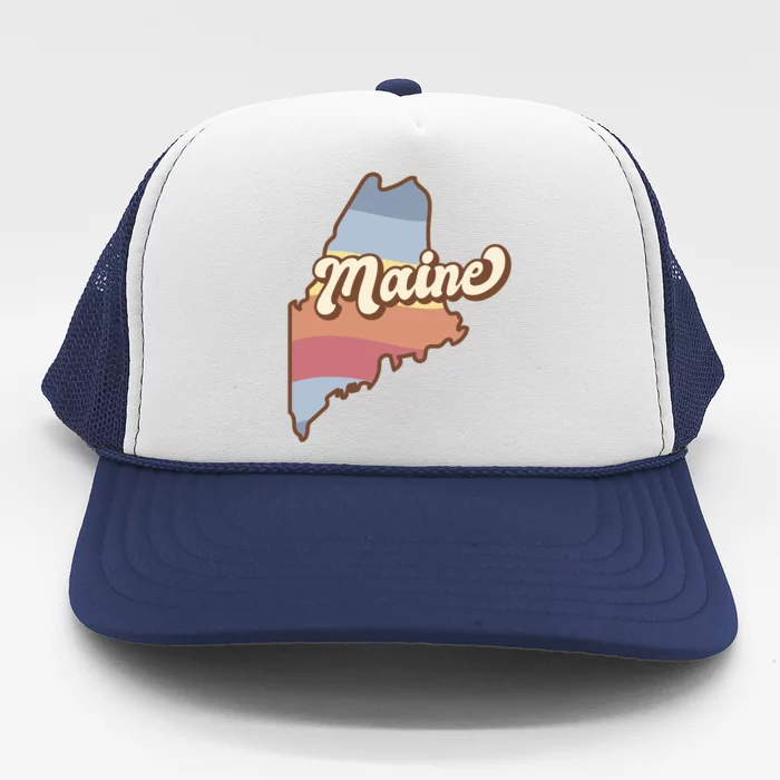 Retro Maine Trucker Hat