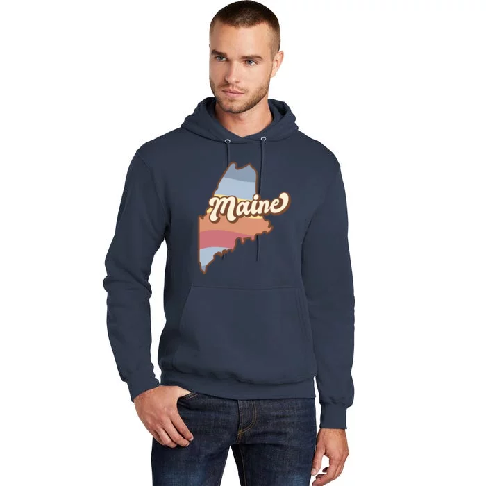 Retro Maine Tall Hoodie