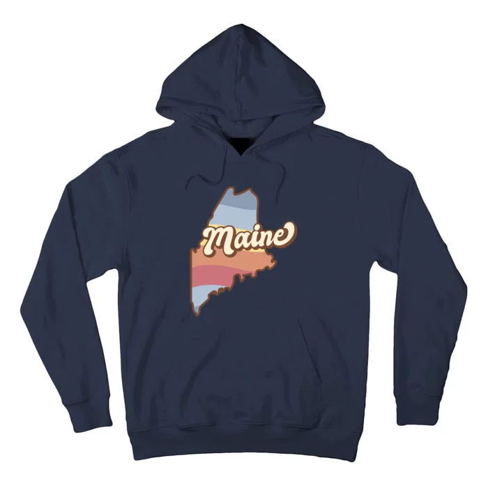 Retro Maine Tall Hoodie