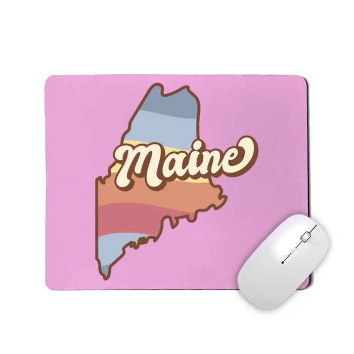 Retro Maine Mousepad