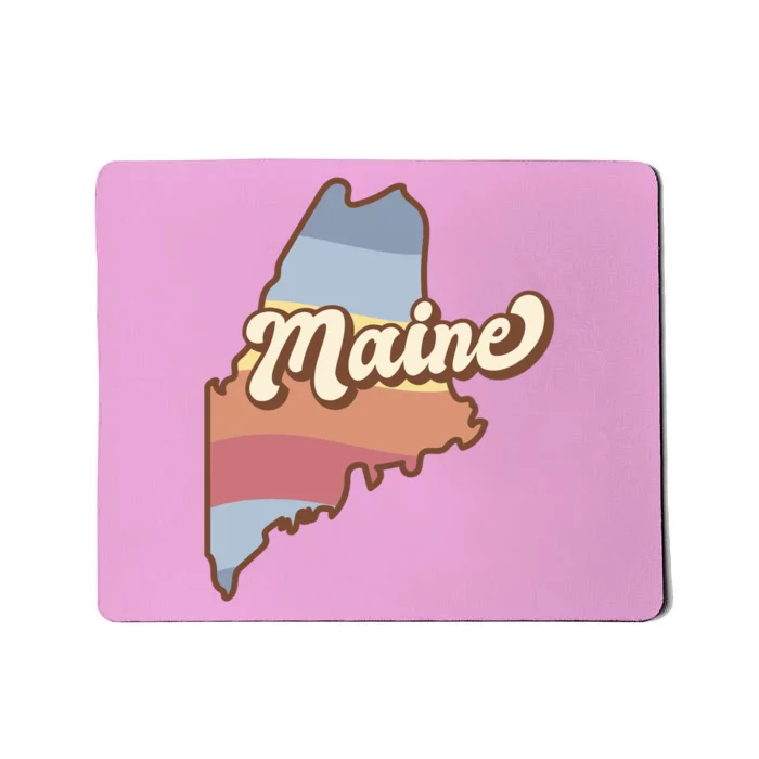 Retro Maine Mousepad