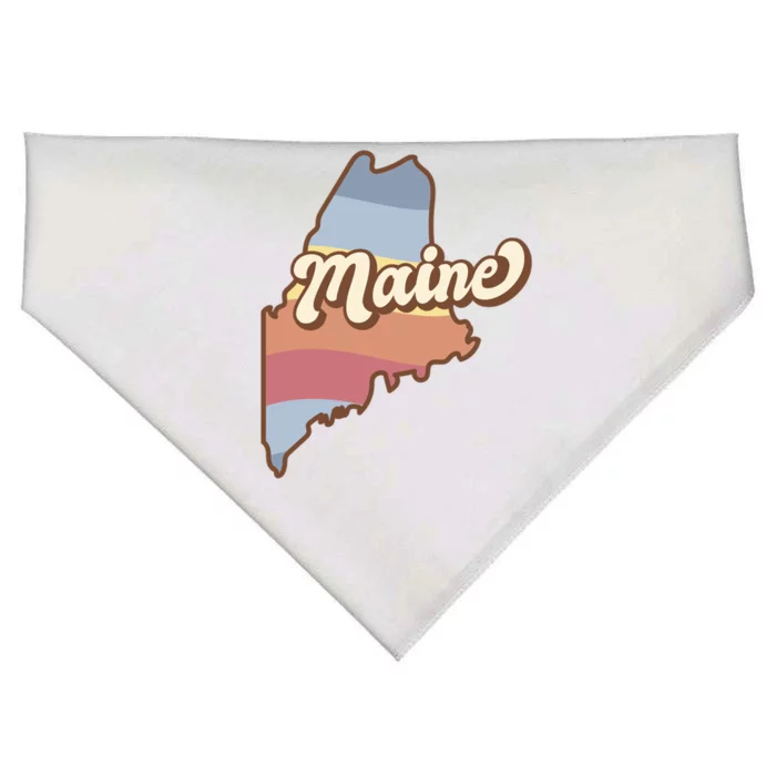 Retro Maine USA-Made Doggie Bandana