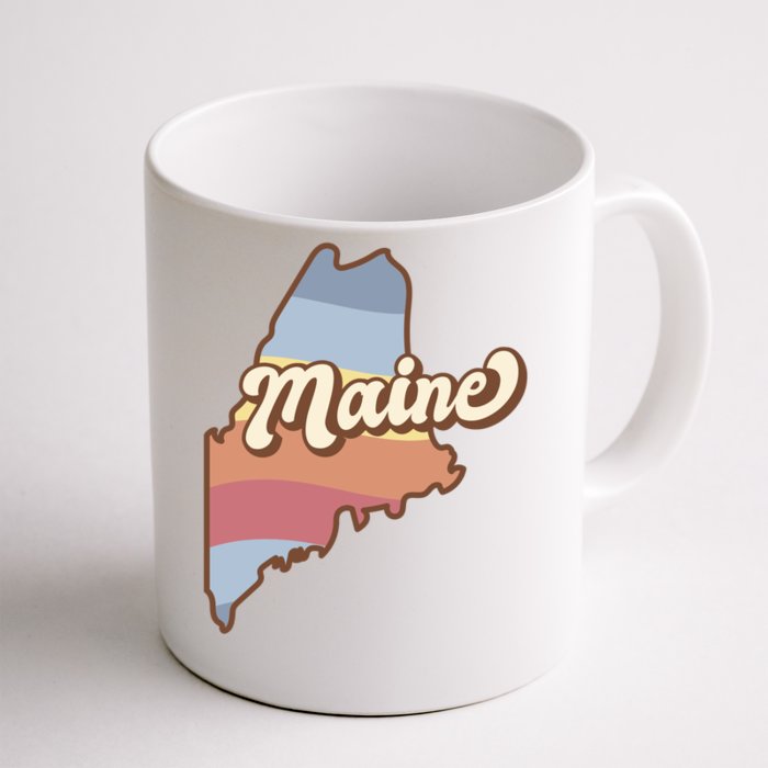 Retro Maine Front & Back Coffee Mug