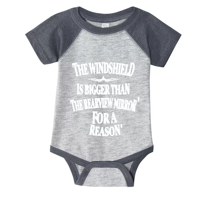 Rearview Mirror Infant Baby Jersey Bodysuit