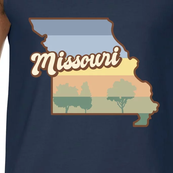 Retro Missouri Comfort Colors® Tank Top