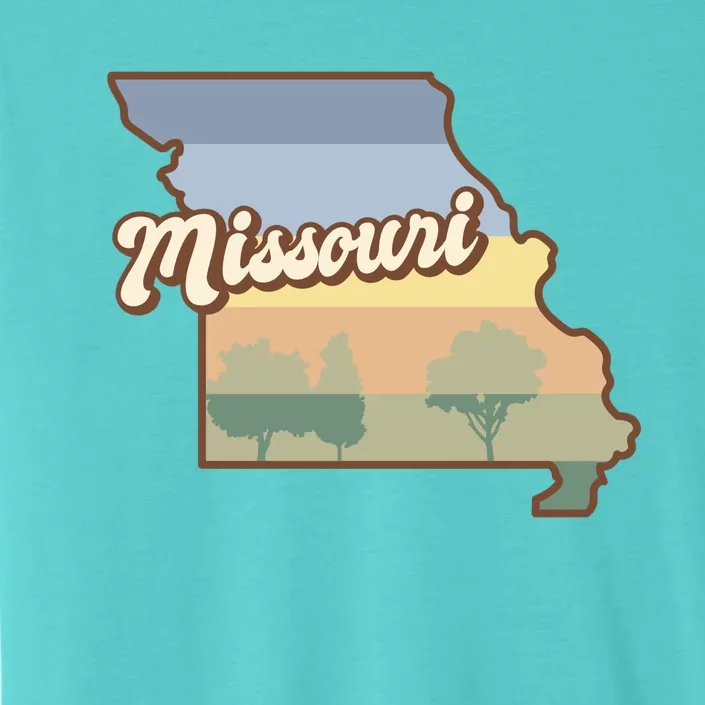 Retro Missouri ChromaSoft Performance T-Shirt