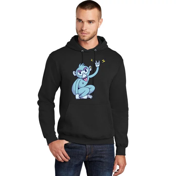 Rocker Monkey Tall Hoodie