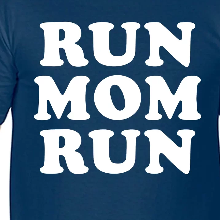 Run Mom Run Marathon Running Spectator Comfort Colors T-Shirt