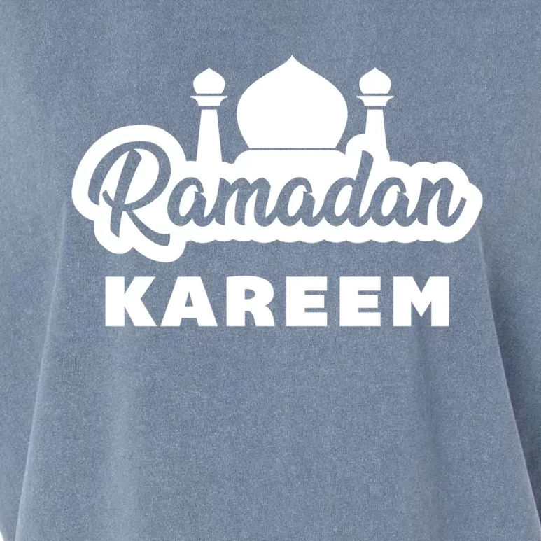 Ramadan Mubarak Ramadan Kareem Gift Garment-Dyed Women's Muscle Tee