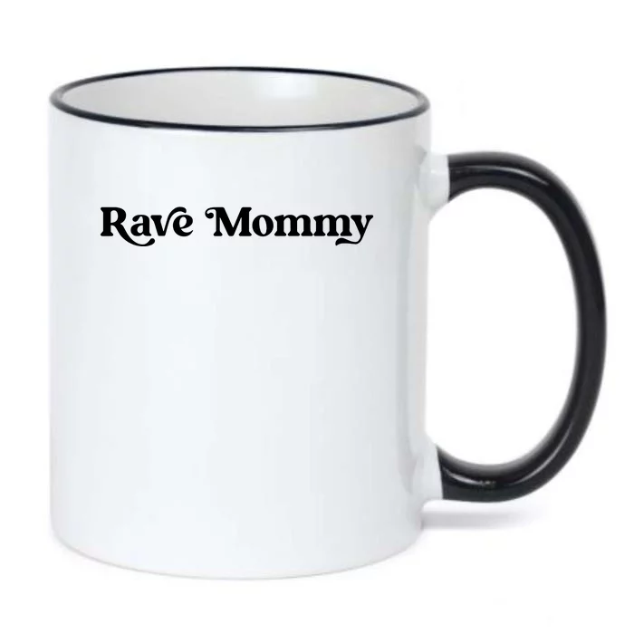 Rave Mommy Black Color Changing Mug