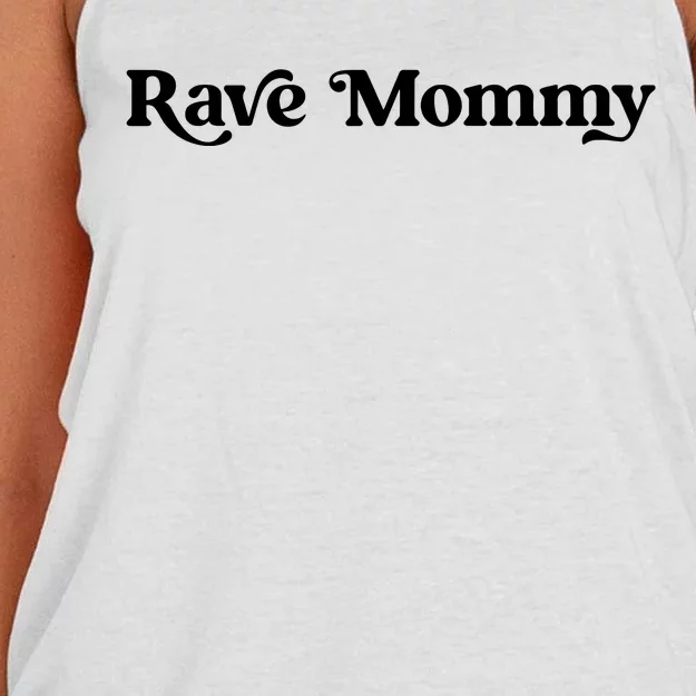 Rave Mommy Women's Knotted Racerback Tank