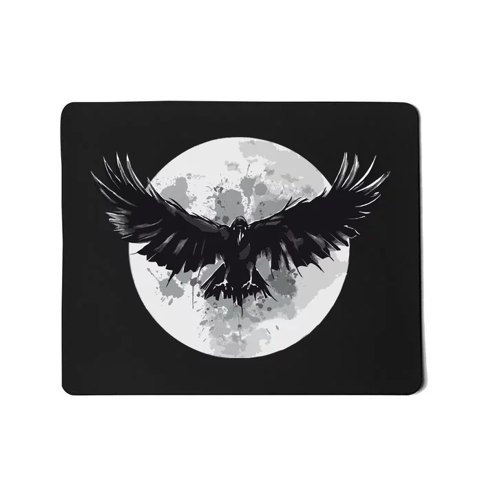 Raven Moon Mousepad