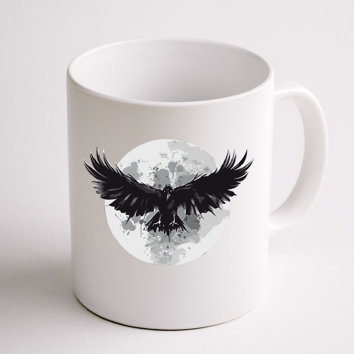 Raven Moon Front & Back Coffee Mug