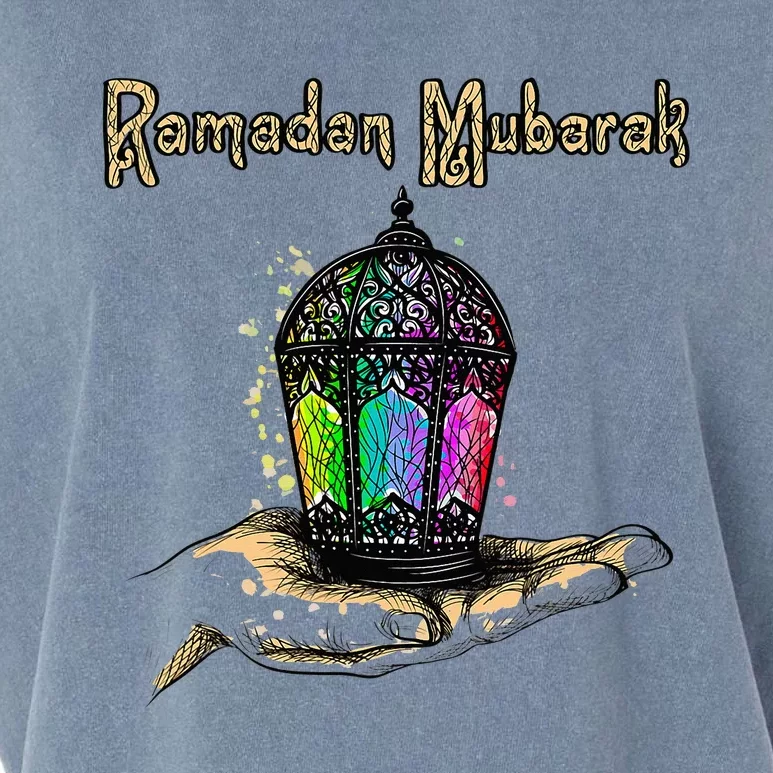 Ramadan Mubarak Garment-Dyed Women's Muscle Tee