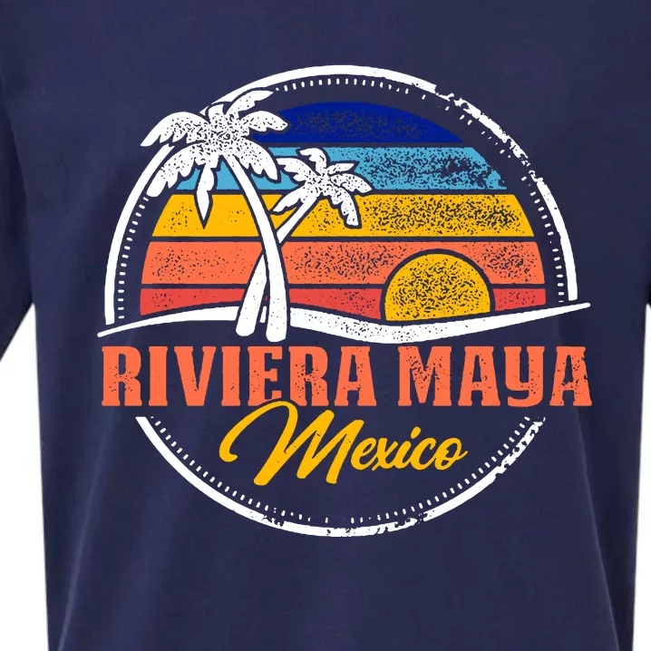 Riviera Maya Retro Sunset Sueded Cloud Jersey T-Shirt