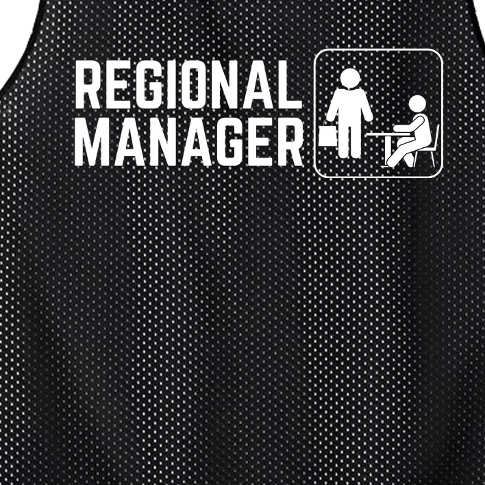 Regional Manager Mesh Reversible Basketball Jersey Tank