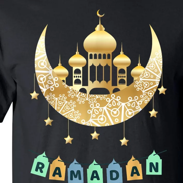 Ramadan Mubarak Ramadan Idea For Muslim Tall T-Shirt