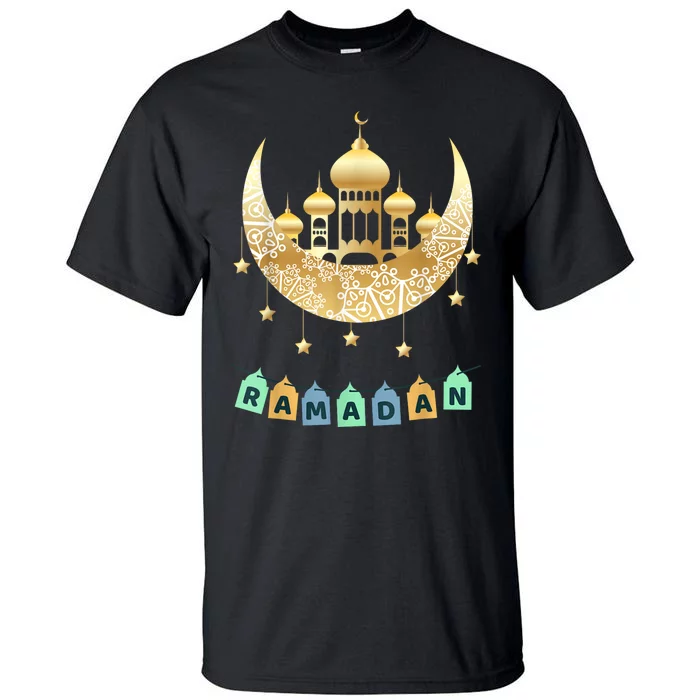 Ramadan Mubarak Ramadan Idea For Muslim Tall T-Shirt