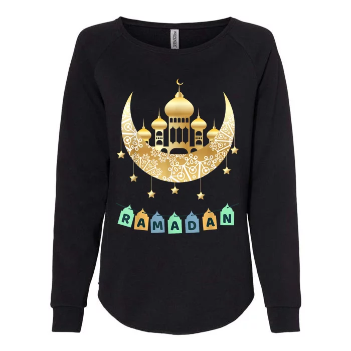 Ramadan Mubarak Ramadan Idea For Muslim Womens California Wash Sweatshirt