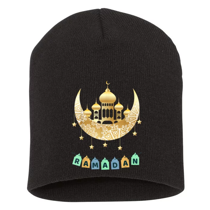 Ramadan Mubarak Ramadan Idea For Muslim Short Acrylic Beanie