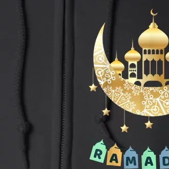 Ramadan Mubarak Ramadan Idea For Muslim Full Zip Hoodie