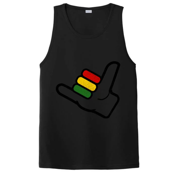 Reggae Music Surfer Rastafari Rasta Jamaica Gift Performance Tank