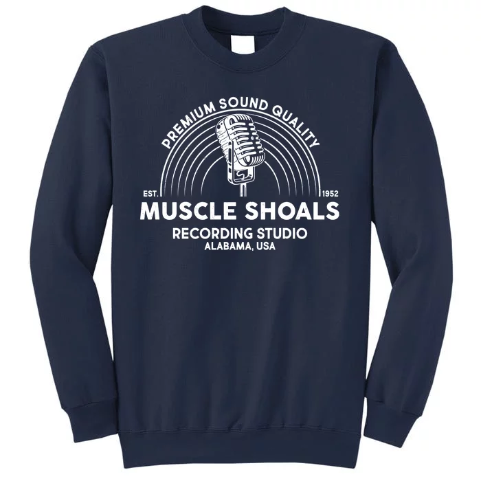 Retro Muscle Shoals Recording Studio Alabama USA Logo Sweatshirt