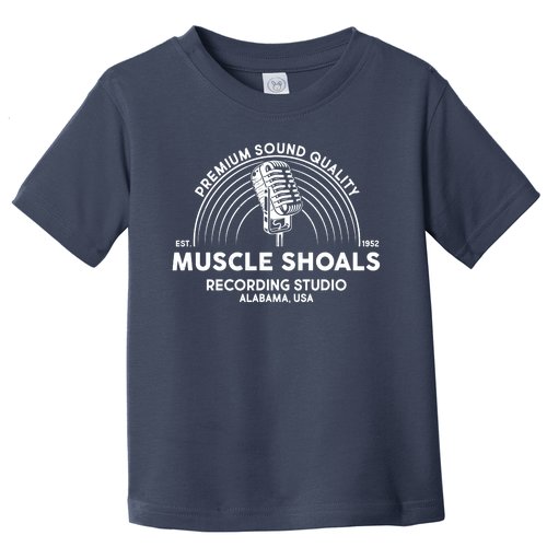 Retro Muscle Shoals Recording Studio Alabama USA Logo Toddler T-Shirt