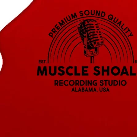 Retro Muscle Shoals Recording Studio Alabama USA Logo Tree Ornament