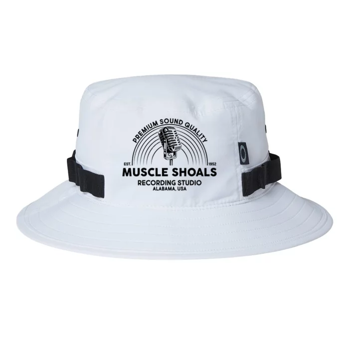 Retro Muscle Shoals Recording Studio Alabama USA Logo Oakley Bucket Hat