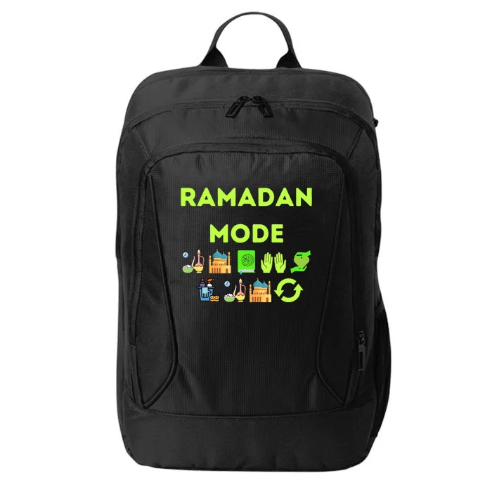 Ramadan Mode Suhoor Pray Quran Dua Sadaqa Iftar Tarawih Meaningful Gift City Backpack