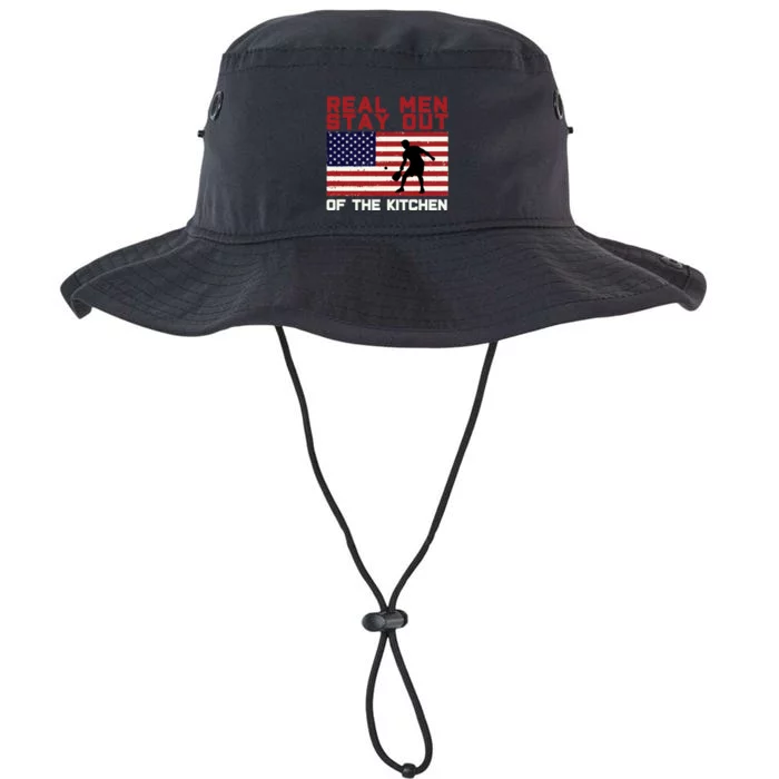 Real Men Stay Out Of The Kitchen Funny Pickleball Paddleball Legacy Cool Fit Booney Bucket Hat