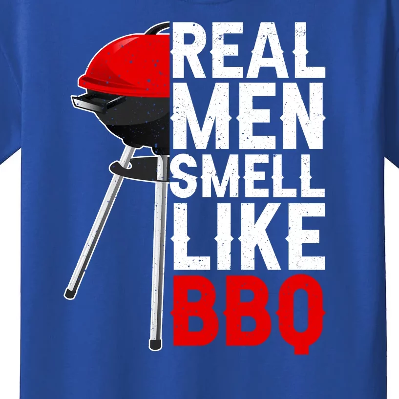 Real Men Smell Like BBQ Kids T-Shirt