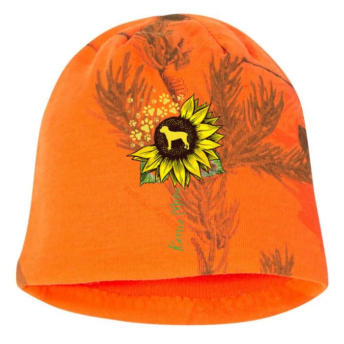 Rottie Mom Sunflower Rottweiler Gifts Dog Mom Mama Kati - Camo Knit Beanie