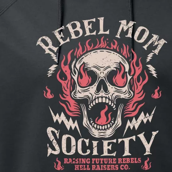 Rebel Mom Society Performance Fleece Hoodie