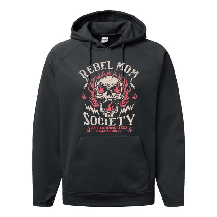 Rebel Mom Society Performance Fleece Hoodie