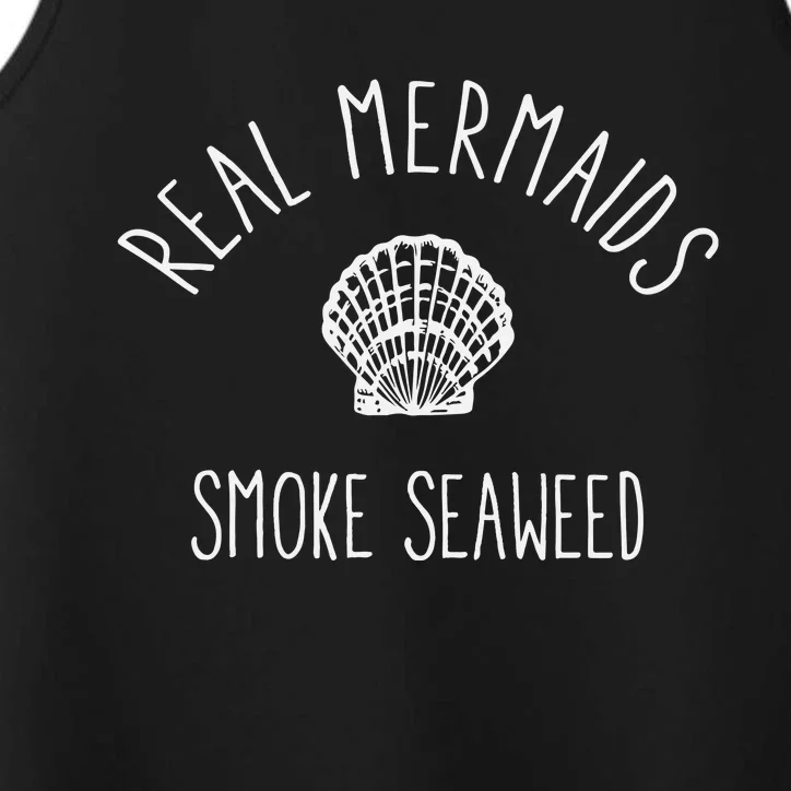 Real Mermaids Smoke Seaweed Performance Tank