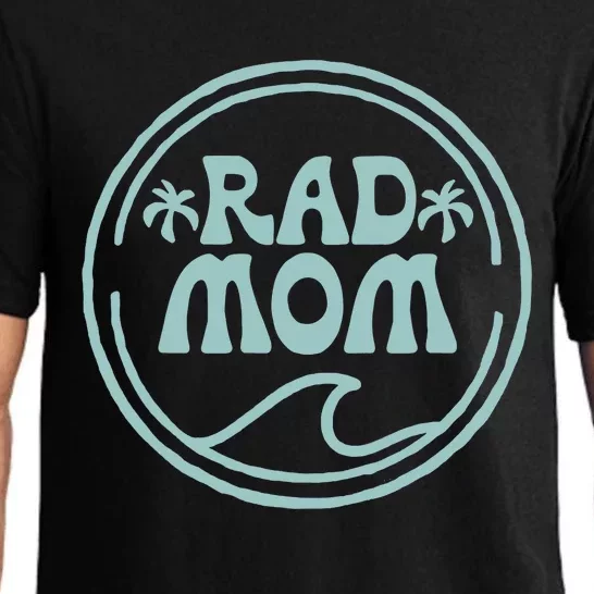 Rad Mom Surf Matching Birthday The Big One 1st Birthday Pajama Set