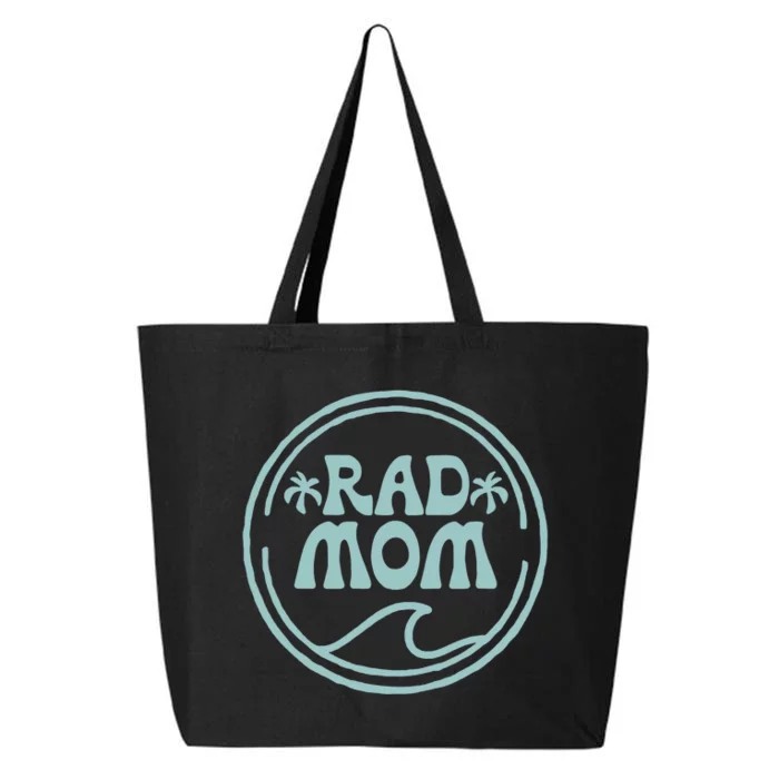 Rad Mom Surf Matching Birthday The Big One 1st Birthday 25L Jumbo Tote