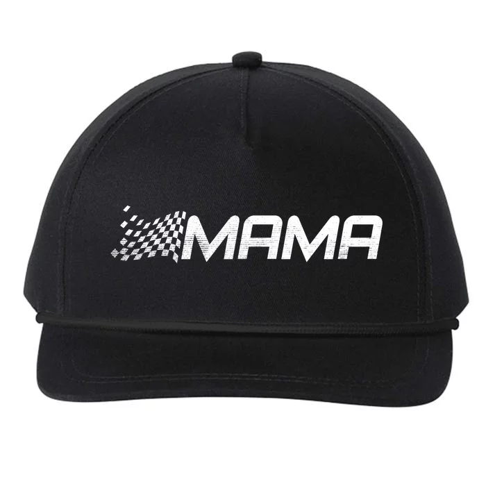 Racing Mama Sport Snapback Five-Panel Rope Hat