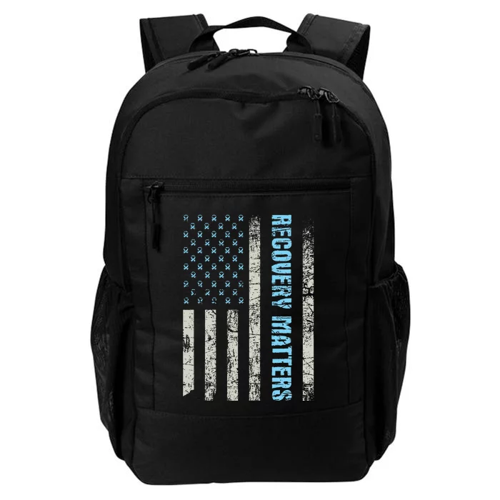 Recovery Matters Sobriety Anniversary Sober AA NA Daily Commute Backpack