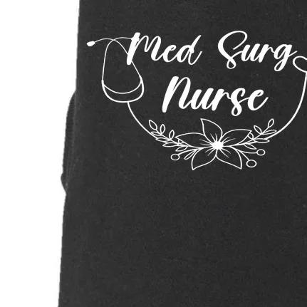 Retro Medical Surgical Nursing Gift Doggie 3-End Fleece Hoodie